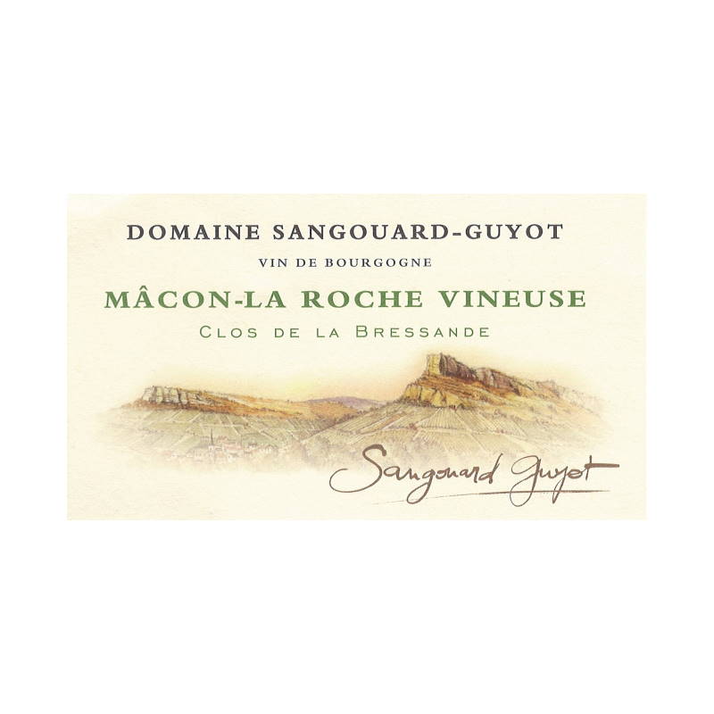 Domaine Sangouard-Guyot - Mâcon-La Roche Vineuse "Clos de la Bressande" 2020