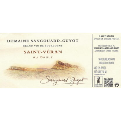 Domaine Sangouard-Guyot - Saint-Veran Etikett