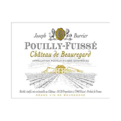 Joseph Burrier - Pouilly Fuisse Etikett 800px