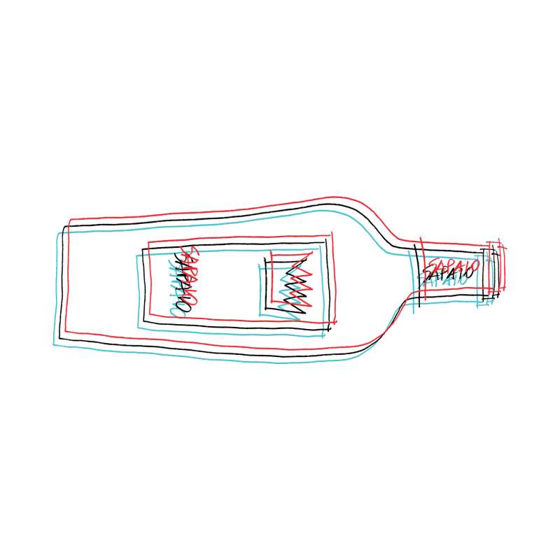Podere Sapaio - Flasche 800px
